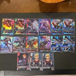 Gundam Card Game Lot GD01 Newtype Rising 15 Foil - Image 1