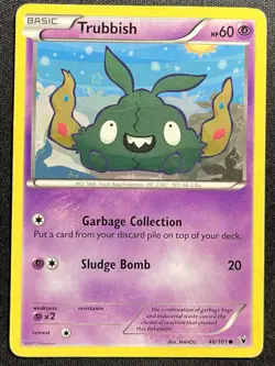 Trubbish [Noble Victories] LP 48/101 Regular Pokemon Card - Image 1