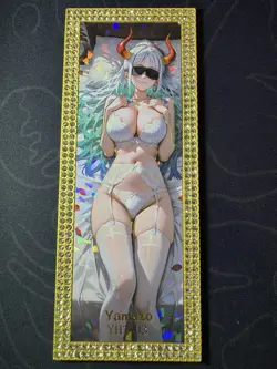 Goddess Yamato Diamond Long Card Metal Bikini Waifu Doujin Numbered One Piece - Image 1