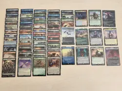 MTG Lord of the Rings Tales of Middle Earth 65 card Foil Lot (LP) - Image 1