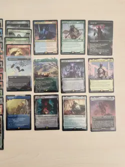 MTG Lord of the Rings Tales of Middle Earth 65 card Foil Lot (LP) - Image 2