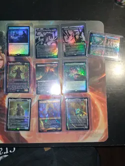 MTG Random Mythics And Rares Lot With Halo Foil Uncommons - Image 1