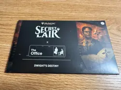 MTG Secret Lair Drop x The Office - Dwight's Destiny Non-Foil NEW SEALED - Image 1