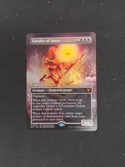 Cavalier of Dawn (Borderless) - Special Guests - NM (see pics) MTG - Image 1