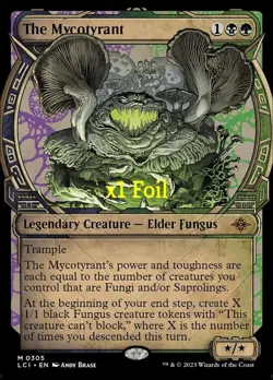 MTG Foil Showcase The Lost Caverns of Ixalan LCI The Mycotyrant MINT - Image 1