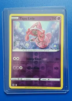 Pokemon TCG Crown Zenith: Tapu Lele (064/159) *Reverse Holo* - Rare - Near Mint - Image 1