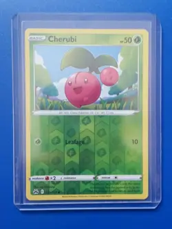 Pokemon TCG Crown Zenith: Cherubi (011/159) *Reverse Holo* - Common - Near Mint - Image 1