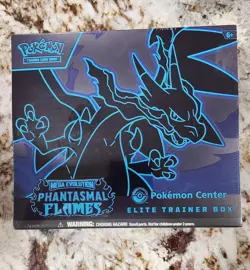 Pokemon TCG Phantasmal Flames Pokemon Center ETB SMALL TEAR! - Image 1