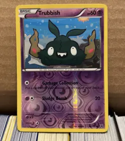 Pokemon Trubbish 48/101 Noble Victories Reverse Holo NM Condition - Image 1