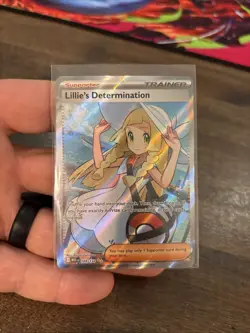 Lillie's Determination MEG 169/132 Pokemon Mega Evolution NM/M - Image 1