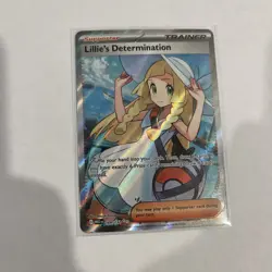 Lillie's Determination 169/132 ULTRA RARE 2025 Pokemon TCG Mega Evolution Set - Image 1