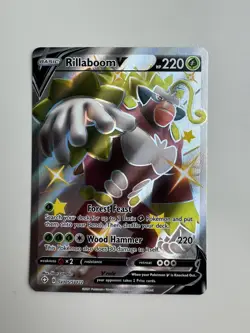 Pokemon TCG - Rillaboom V SV105/SV122 - Shining Fates - Image 1
