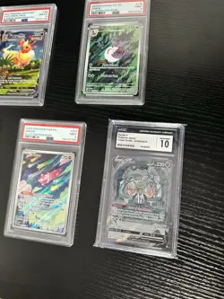 Pokemon PSA Graded Lot Of 5 Marill Flareon Minior Zacian Arbok - Image 2
