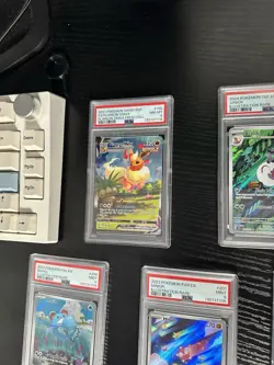 Pokemon PSA Graded Lot Of 5 Marill Flareon Minior Zacian Arbok - Image 4
