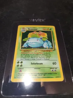 Pokemon TCG Venusaur 015/102 Base Set Holo - Image 2