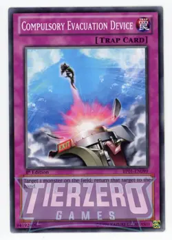 Yugioh Compulsary Evacuation Device BP01-EN099 Common 1st Edition NM/LP - Image 1