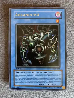 Yu-Gi-Oh! • Abbandono • 1 Ed • MIP • Pegasus • ITA • Holo • Starter Deck • 2002 - Image 1