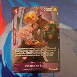 One Piece CCG Vinsmoke Sanji OP10-063 Treasure Rare Alt Art - English - MINT - Image 1