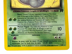 Pokemon Dark Arbok TCG Team Rocket Holo Card 2/82 NM - Image 2