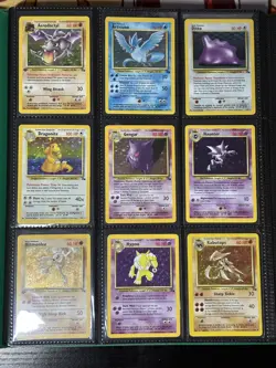Fossil/Jungle 1999 Master Set 62/62 64/64 1st Edition Unlimited Mix Pokemon Card - Image 1