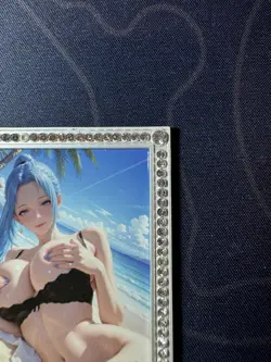 Goddess Vivi Bikini Metal Card Beautiful Waifu Doujin Case Prize One Piece CCG - Image 3