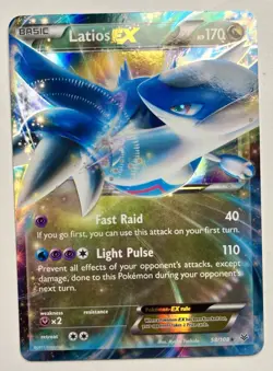 Pokemon Latios EX TCG Roaring Skies Card 58/108 Near Mint Condition - Image 1