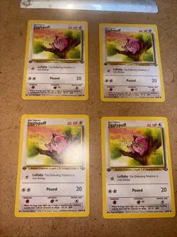 Pokemon TCG Jigglypuff 1st Edition Jungle Card 54/64 Regular LP - Image 2