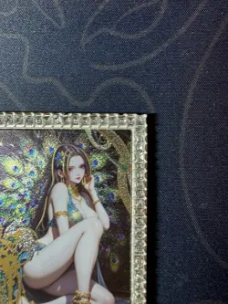 Peacock Hancock Metal Card Beautiful Waifu Doujin Case Prize One Piece CCG - Image 3