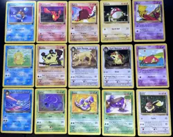 Pokemon TCG Vintage Team Rocket 21 Card Lot LP No Duplicates - Image 1