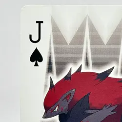 Pokemon Zoroark Playing Cards Poker Black Reshiram Nintendo Japanese Japan Rare - Image 2
