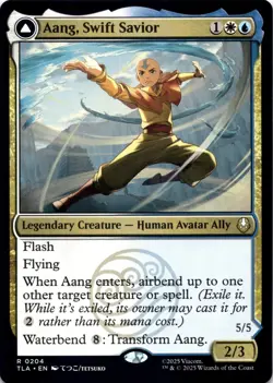 Aang, Swift Savior Avatar: The Last Airbender Magic MTG NM - Image 1