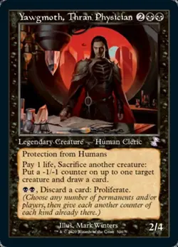 MTG - YAWGMOTH, THRAN PHYSICIAN - Time Spiral Remastered (S) - Image 1