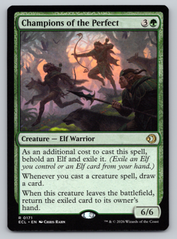 Champion of the Perfect - Lorwyn Eclipsed MTG - Image 1