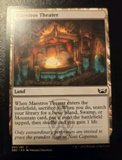 Maestros Theater 251/281 Common Streets Of New Capenna Magic: The Gathering - Image 1