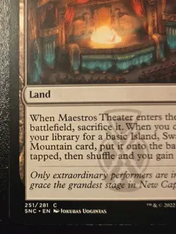 Maestros Theater 251/281 Common Streets Of New Capenna Magic: The Gathering - Image 4