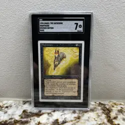 1994 Magic The Gathering Nightmare Revised Edition Rare MTG - Image 1