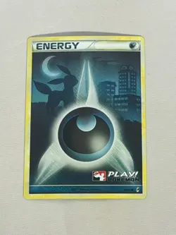 Pokemon FOIL Darkness Energy Play! Pokemon Promo 94/95 - Image 1
