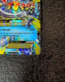 2015 Pokemon Mega M Glalie EX Full Art Holo Ultra Rare 35/162 LP *EX*QRSC* - Image 5