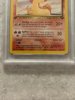 1999 Pokemon Jungle 1st Edition Rapidash #44 PSA 9 Mint - Image 4