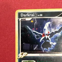 Darkrai LV.58 HOLO Majestic Dawn Pokemon TCG 3/111 LP Raw Ungraded 2009 - Image 2