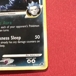 Darkrai LV.58 HOLO Majestic Dawn Pokemon TCG 3/111 LP Raw Ungraded 2009 - Image 4