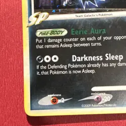 Darkrai LV.58 HOLO Majestic Dawn Pokemon TCG 3/111 LP Raw Ungraded 2009 - Image 5