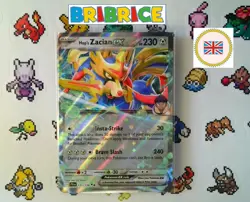 Carte pokemon Hop's Zacian ex Zacian ex de Nabil JTG 111/159 EN - Image 1