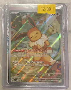 Pokemon TCG Eevee 173 Holo Promo Prismatic Evolutions - SEALED (1) - Image 1