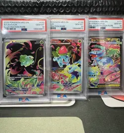 2025 Pokemon Mega Evolution Venusaur SIR Bulbasaur Ivysaur PSA 10 Sequential - Image 1