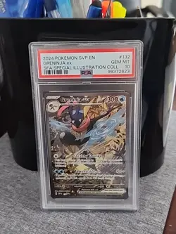 2024 Pokemon SVP Greninja EX SFA Special Illust. #132 Gem Mint 10 - Image 1