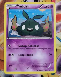 Trubbish Noble Victories 48/101 NVI Common Pokemon TCG - Image 1