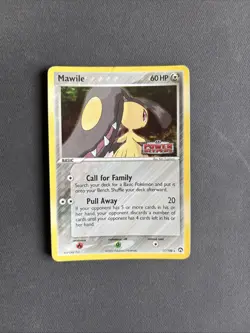 Pokemon TCG Mawile EX Power Keepers 17/108 Reverse Holo Rare - PLAYED - Image 1