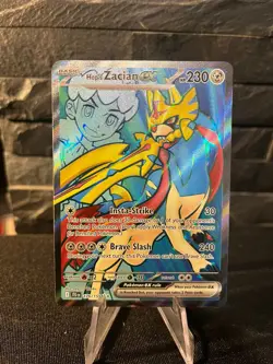 Hop's Zacian ex - 176/159 Journey Together (Pokemon) Full Art Ultra Rare - Image 1