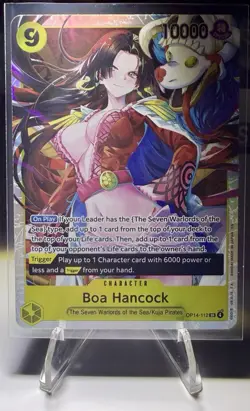 One Piece CCG Boa Hancock SR Holo OP14-112 - English - NM/M - Image 1